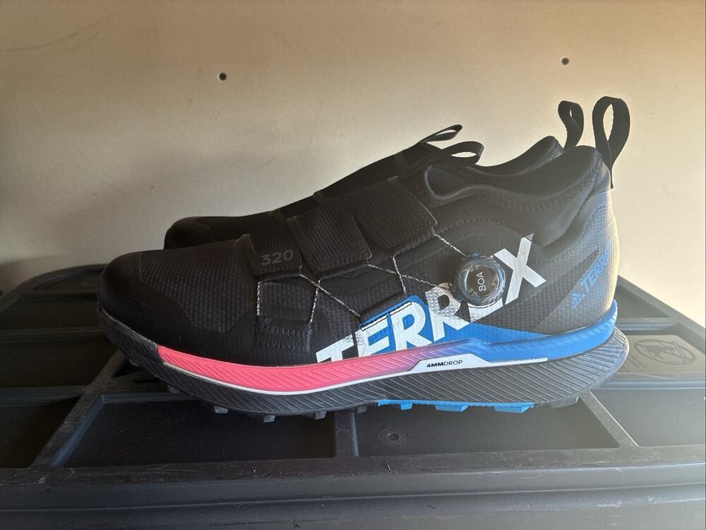 Adidas Terrex Agravic Pro Trail Running Shoes BOA Men’s Size 15 Black GZ8879